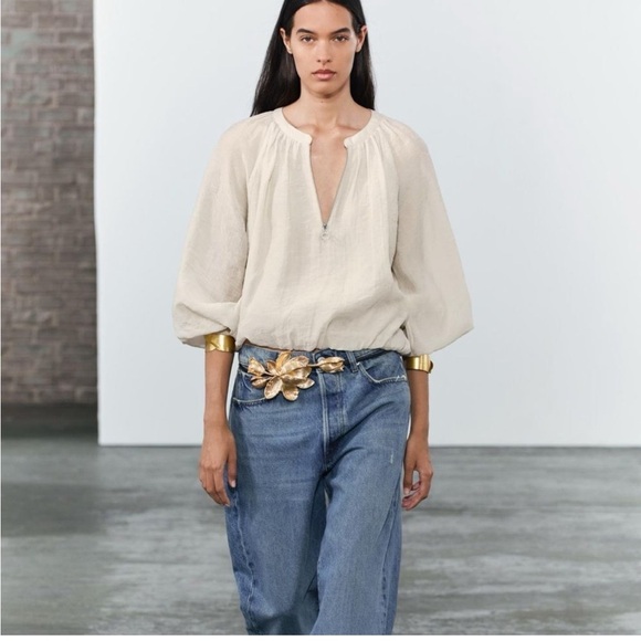 New Zara Metal Belt - Picture 8 of 11